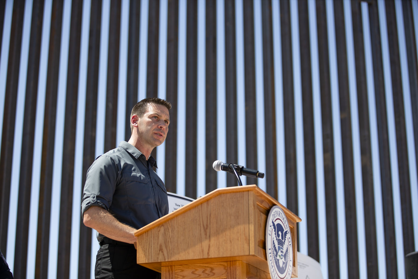U.S.-Mexico border/holding facility in Yuma